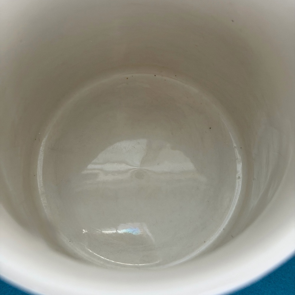 Cost Plus World Market Black and White Monogram 20 oz Mug - Picture 4 of 9